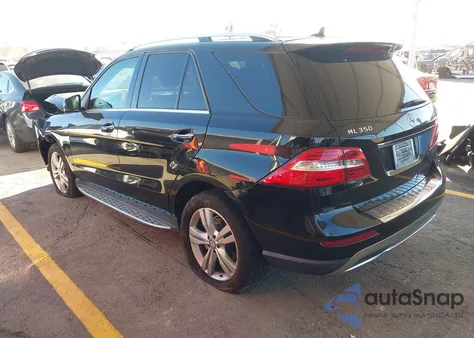 2013 Mercedes-Benz Ml 350 from USA, damaged, VIN 4JGDA5JB1DA106450